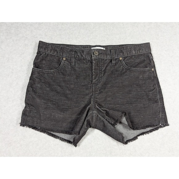 Carve Designs Pants - Carve Designs Women Shorts Size 6 Dogtown Corduroy Cutoff Raw Hem 3" Inseam